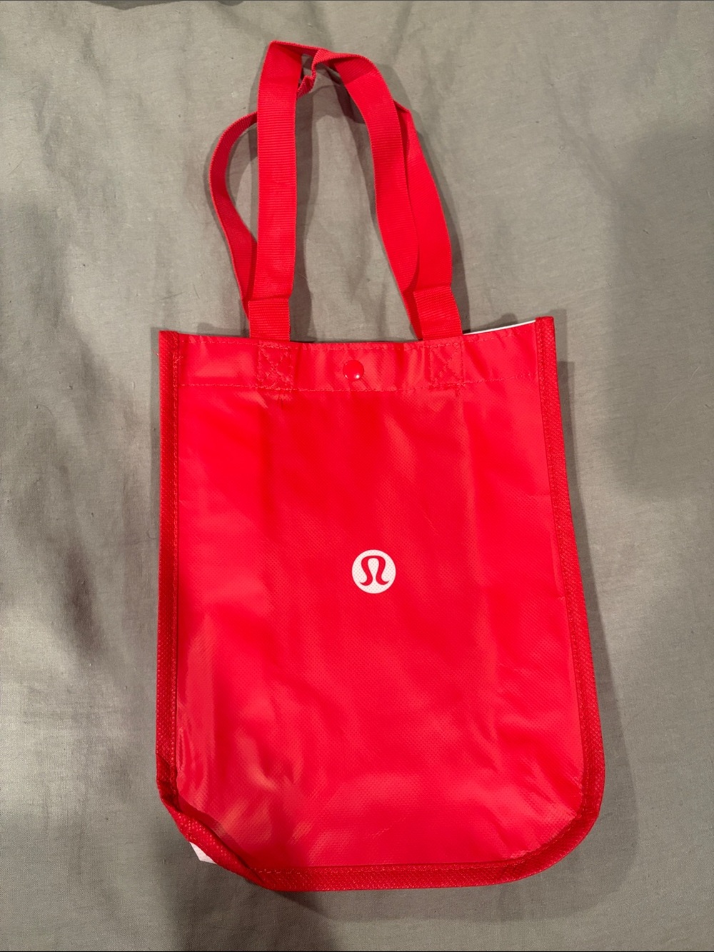 lululemon athletica Bright Red Logo Tote